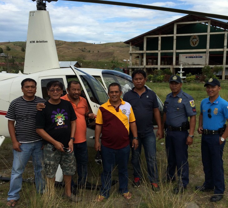 NTM Aviation Helicopter Provides Philippine Typhoon Relief